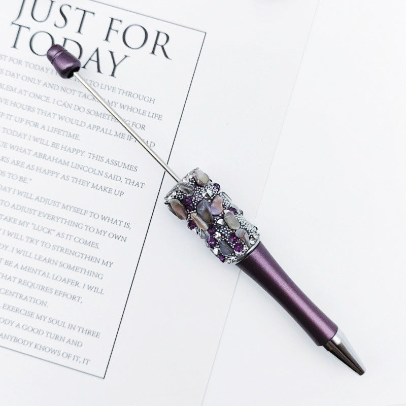 DIY beaded pen, random drilling, pure handmade patch beaded ballpoint pen, Wizard of Oz girl sequin pen spot