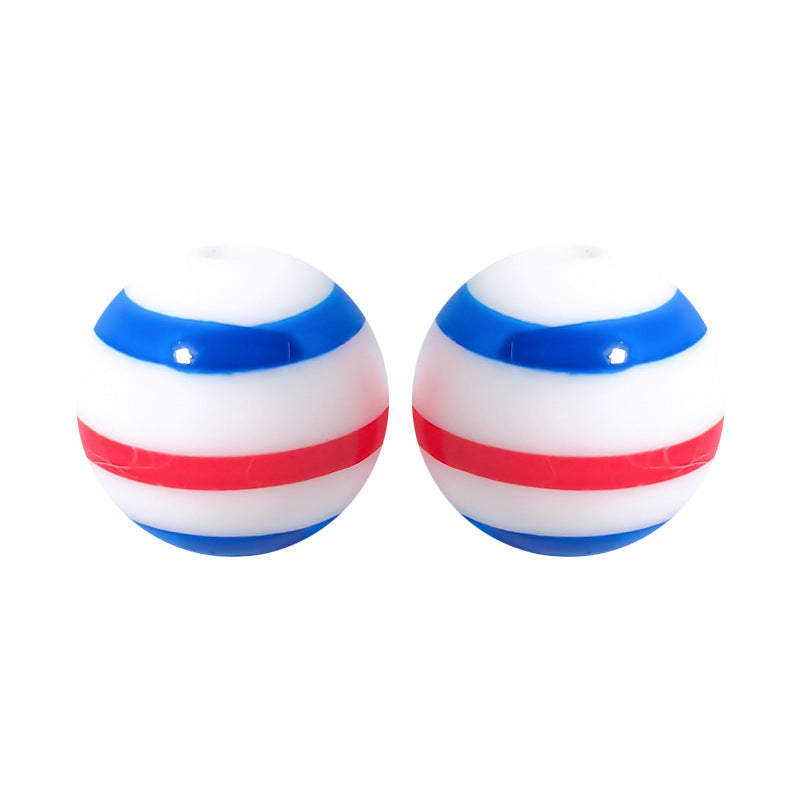 15mm Silicone Beads Water Transfer Beads DIY Jewelry Bead Pen Loose Beads Wholesale #101-150
