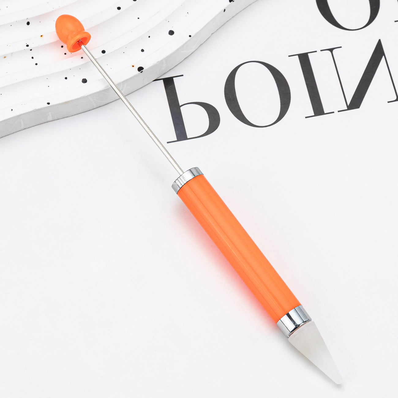 Nail art tools DIY point drill bead pen, suction drill point flower sticker drill sticky drill tool pen with crayon dual-purpose point drill pen
