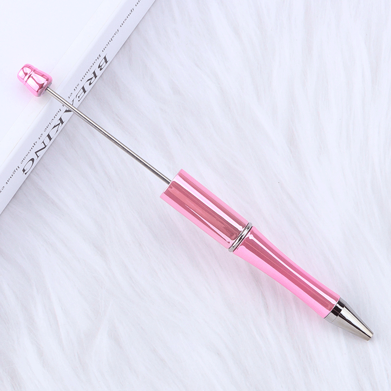 New UV electroplated bead pen multi-color spinning ballpoint pen business office gift pen cross-border hot-selling spot wholesale