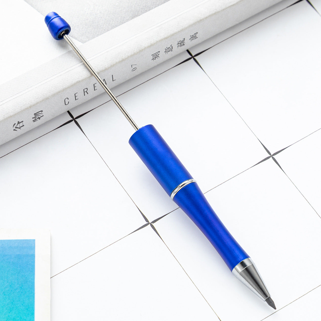 No sharpening, eternal writing can't finish pencil creative DIY plastic beaded pencil wholesale painting writing is not easy to break pencil