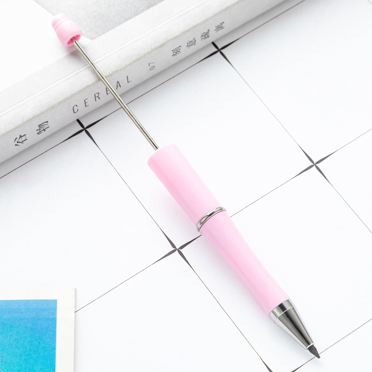 No sharpening, eternal writing can't finish pencil creative DIY plastic beaded pencil wholesale painting writing is not easy to break pencil