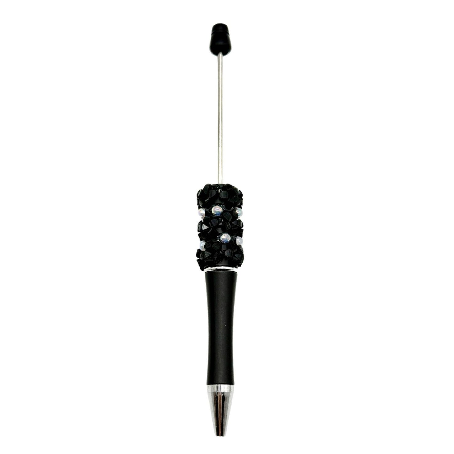 DIY floral pearl bead pen, handmade patch heavy industry beaded ballpoint pen cross-border hot-selling gift pen wholesale