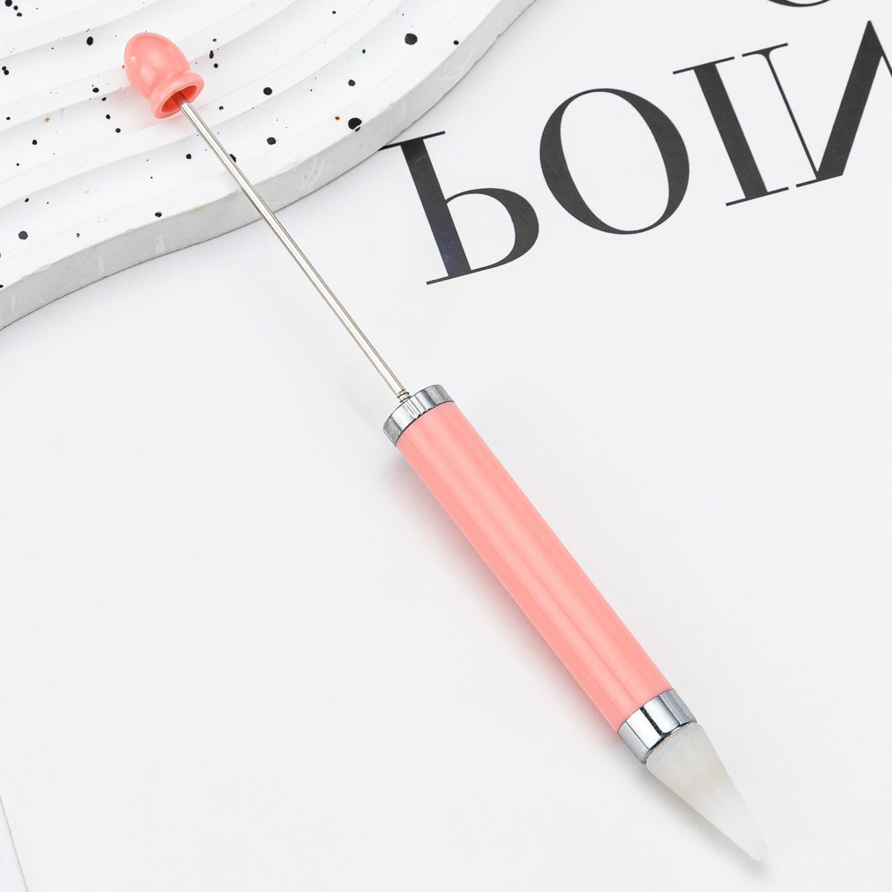 Nail art tools DIY point drill bead pen, suction drill point flower sticker drill sticky drill tool pen with crayon dual-purpose point drill pen