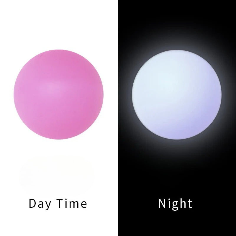 12mm Amazon Luminous Silicone Beads DIY Children's Jewelry Luminous Beads Beaded Bracelet Luminous Loose Beads Wholesale