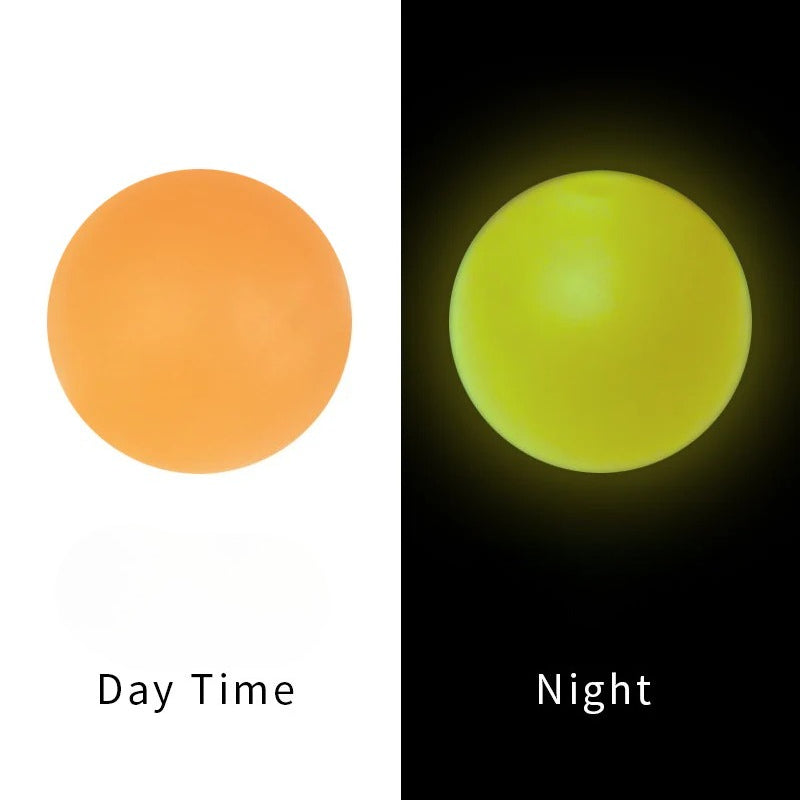 12mm Amazon Luminous Silicone Beads DIY Children's Jewelry Luminous Beads Beaded Bracelet Luminous Loose Beads Wholesale