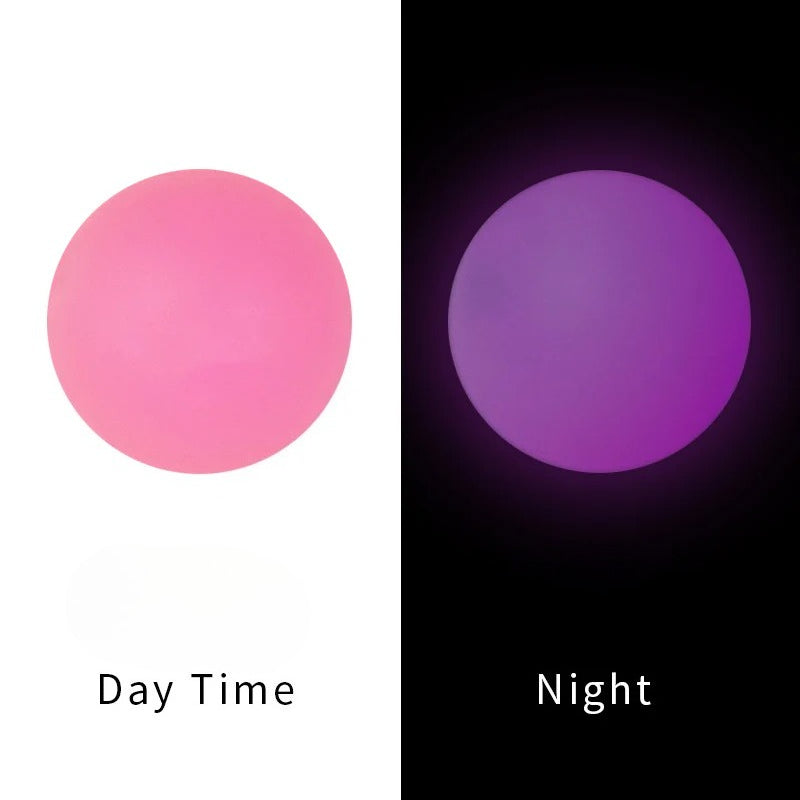 12mm Amazon Luminous Silicone Beads DIY Children's Jewelry Luminous Beads Beaded Bracelet Luminous Loose Beads Wholesale