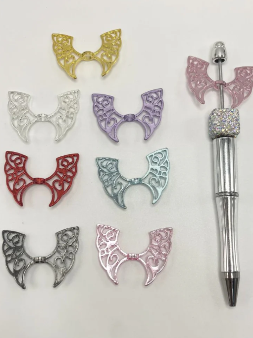 Metal Spacers with Angel Wings