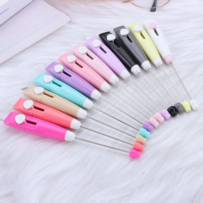 DIY Beadable Plastic Express Package Box Carton Opener Cutter Knife in Solid Color, 150MM random mix