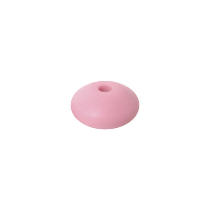 Spot Silicone Beads European and American Jewelry 12mm Small Beads DIY Necklace Beaded Oval Lentil Loose Beads Wholesale #101-137