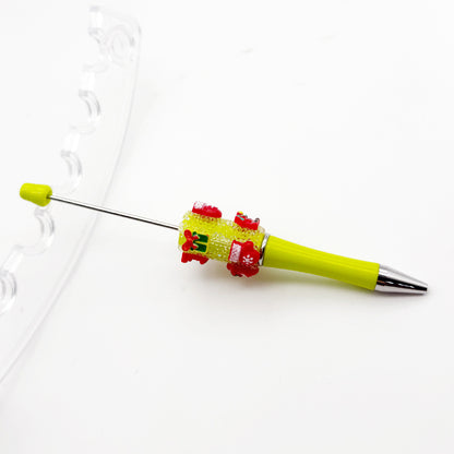 Cross-border Christmas gift box, gloves, lucky bag, bead pen DIY pure rhinestone gypsy sugar pen, Christmas gift pen