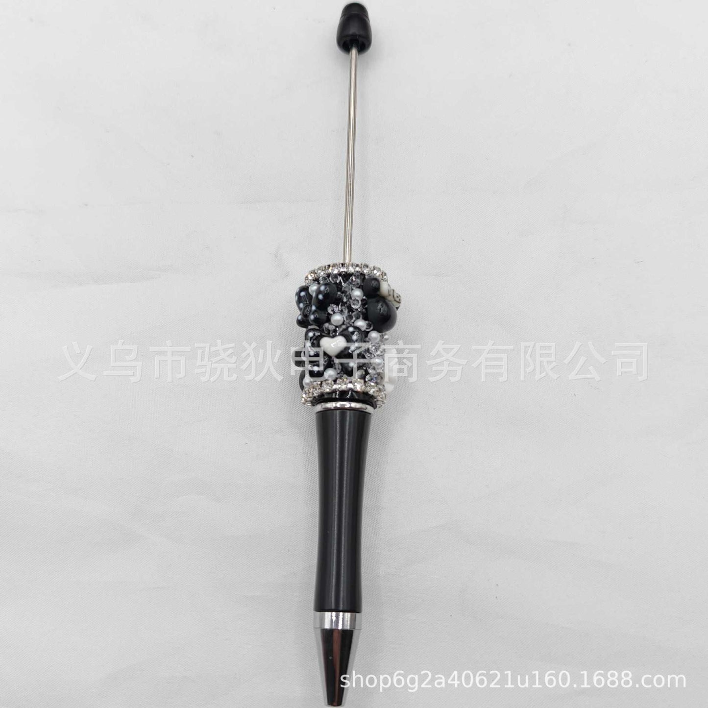 DIY sugar bead pen Mickey Minnie Winnie bear KT and other cartoon pens spot wholesale Moe grain creative ballpoint pen