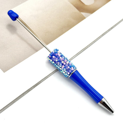 DIY Little Star Ball Pen, Shiny Sequin Star Ball Pen Handmade Patch Cute Ball Pen Spot