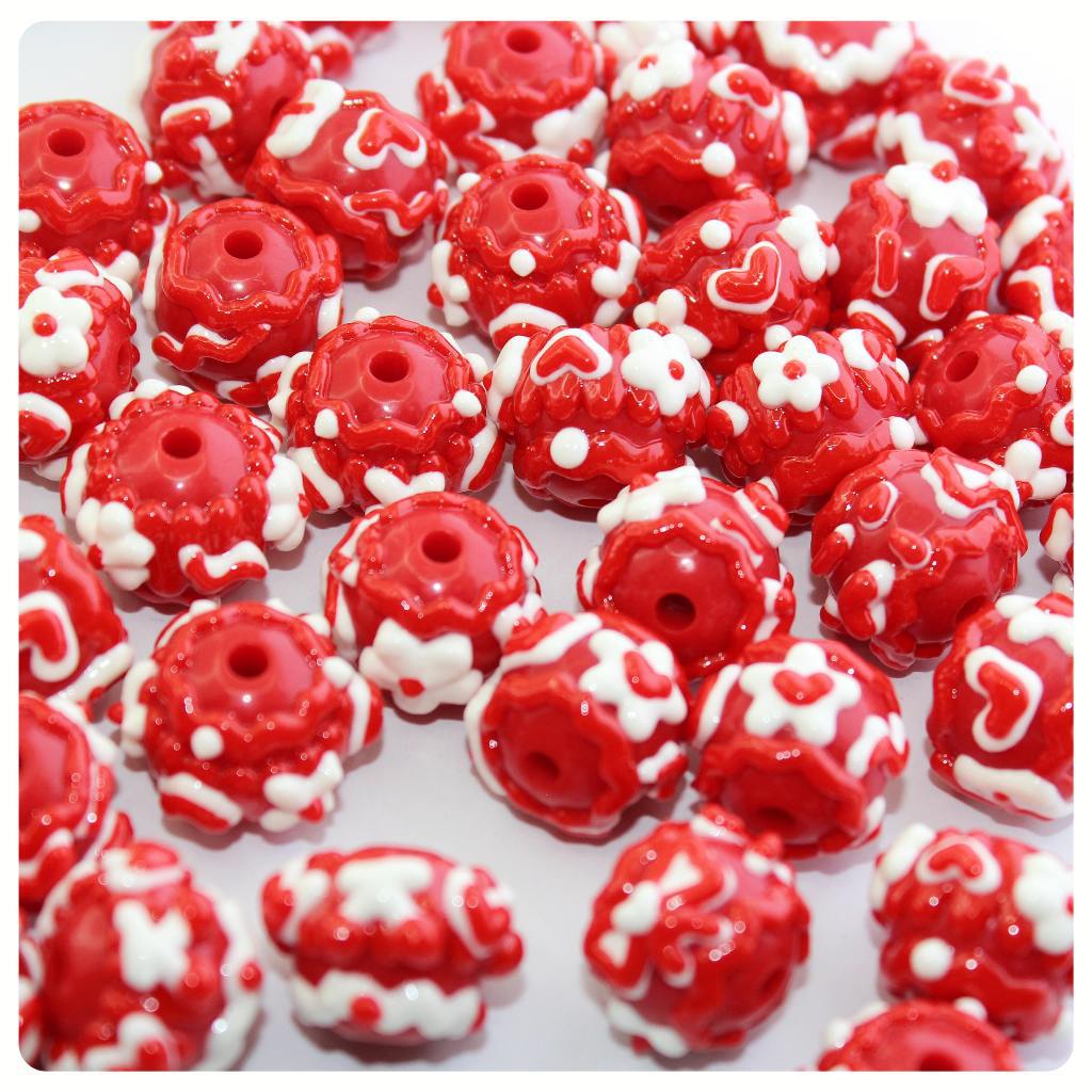 Various colors mixed hand-painted beads, beads, beads, jewelry, bracelets, mixed diy material accessories, wholesale beads