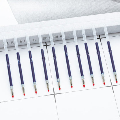 Blue Black 0.5MM Ink Refills for Beadable Plastic Pens Gel Pens, 60MM, Please Read the Description