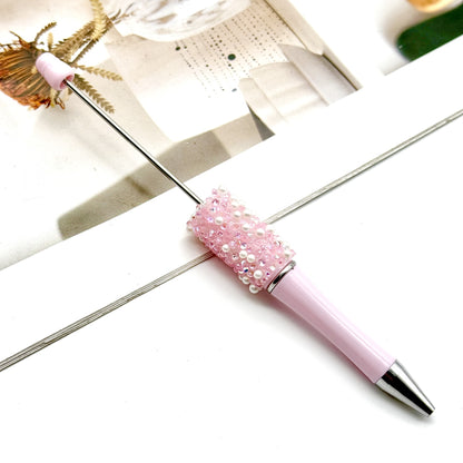 DIY Gypsy pearl bead pen granulated sugar crystal beadedpen ballpoint pen blind box Moe pen spot wholesale