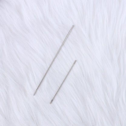 DIY bead pen special extended replacement wire, stainless steel rod with thread personalized bead pen wear bead wire