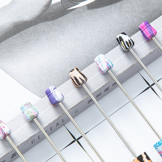 DIY creative graduation season series bead pen printing multi-color beaded ballpoint pen spot wholesale plastic bead pen