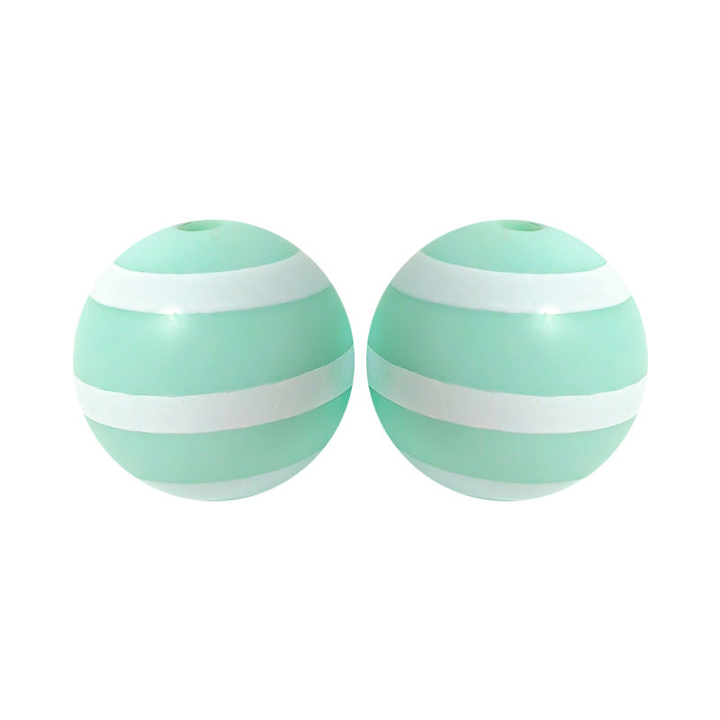 15mm Silicone Beads Water Transfer Beads DIY Jewelry Bead Pen Loose Beads Wholesale #101-150