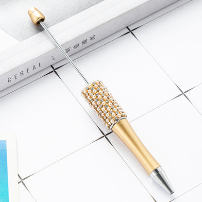 New diamond bead pen spot wholesale creative hand sticker diamond bead pen multi-color bag diamond ballpoint pen