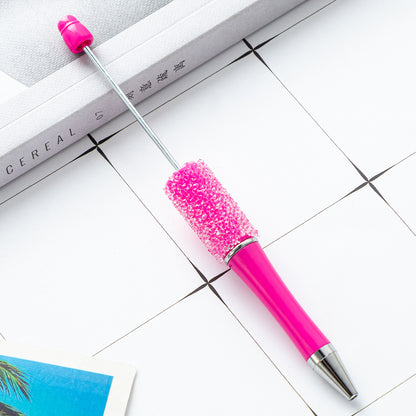 Creative multi-color sugar bead pen new gypsy diamond pen handmade DIY bead pen advertising gift ballpoint pen