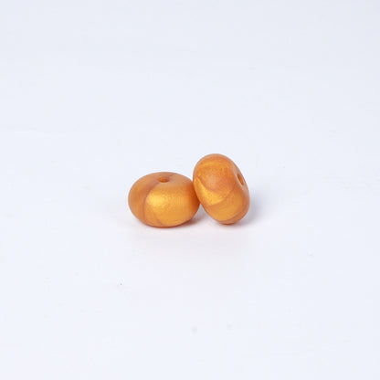 Spot 14mm Small Abacus Beads Food Grade Silicone Beads DIY Men's and Women's Jewelry Necklaces Oval Beads Wholesale #51-93