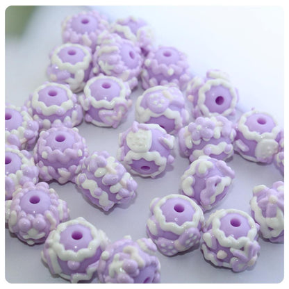 Various colors mixed hand-painted beads, beads, beads, jewelry, bracelets, mixed diy material accessories, wholesale beads