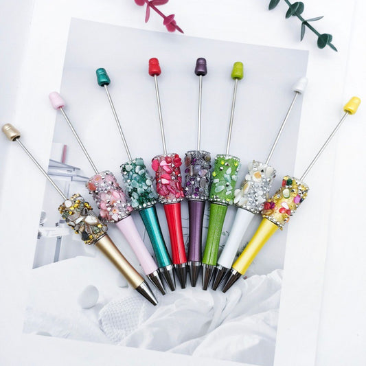DIY beaded pen, random drilling, pure handmade patch beaded ballpoint pen, Wizard of Oz girl sequin pen spot