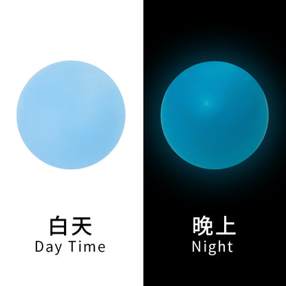 12mm Amazon Luminous Silicone Beads DIY Children's Jewelry Luminous Beads Beaded Bracelet Luminous Loose Beads Wholesale