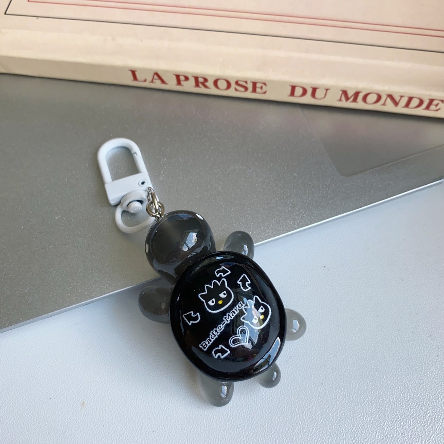 Cute Sanrio printed turtle keychain ins girlfriend schoolbag bag gift pendant car key pendant