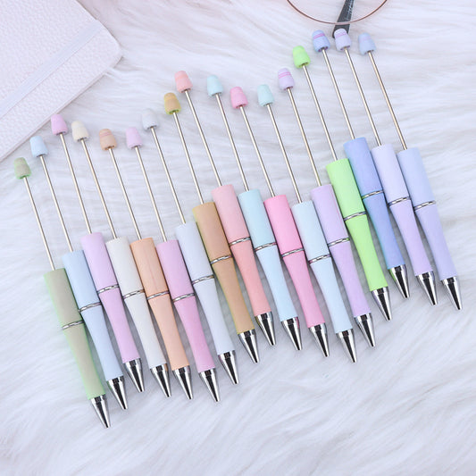 Creative light-changing color bead pen DIY plastic bead pen, light-sensitive color-changing ballpoint pen gift pen spot wholesale