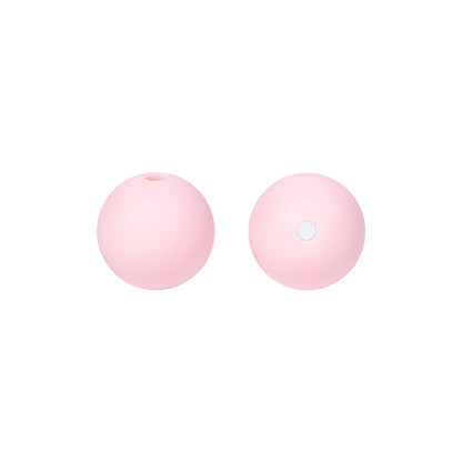9 Mm Food Grade Silicone Beads Colored Round Loose Beads Handmade DIY Beaded Bracelet Pacifier Chain Accessories Spot Wholesale