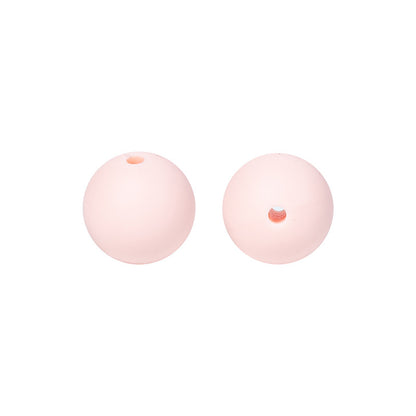 9 Mm Food Grade Silicone Beads Colored Round Loose Beads Handmade DIY Beaded Bracelet Pacifier Chain Accessories Spot Wholesale #51-98