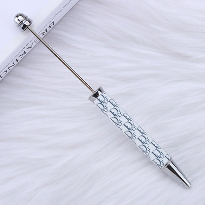 DIY design pen, inspirational encouragement praise cartoon character pattern printing bead pen Moe grain pen spot