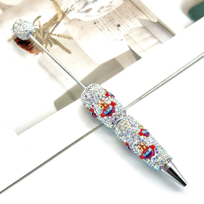 DIY cartoon fantasy full diamond bead pen, cross-border explosion Halloween Kulomie kt cat heavy industry crystal diamond pen