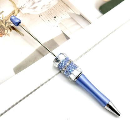 New DIY sugar bead pen, large sugar cube diamond sugar rhinestone heavy industry ballpoint pen premium advertising gift pen