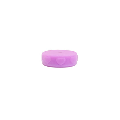 12 Mm Cross-border Creative Food-grade Silicone Love, Round Beads, Gaskets, Beads, DIY Jewelry, Bead Pen Accessories, Spot Wholesale