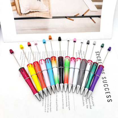 New DIY bloodprint bead pen, creative Halloween Christmas bloodprint hand-painted modeling ballpoint pen spot wholesale