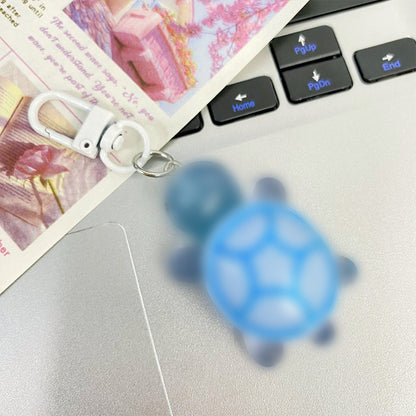 Cute Sanrio printed turtle keychain ins girlfriend schoolbag bag gift pendant car key pendant