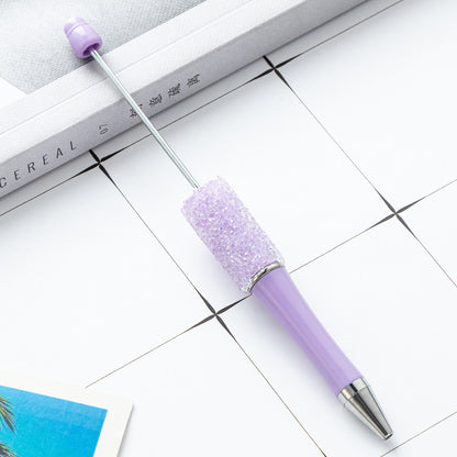 Creative multi-color sugar bead pen new gypsy diamond pen handmade DIY bead pen advertising gift ballpoint pen