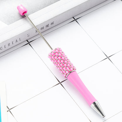 New diamond bead pen spot wholesale creative hand sticker diamond bead pen multi-color bag diamond ballpoint pen
