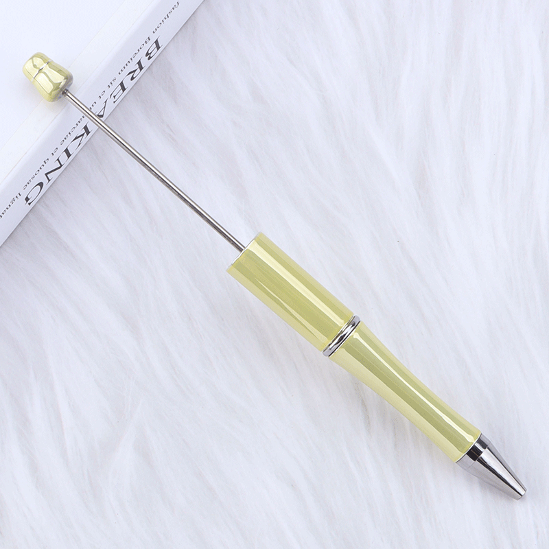 New UV electroplated bead pen multi-color spinning ballpoint pen business office gift pen cross-border hot-selling spot wholesale