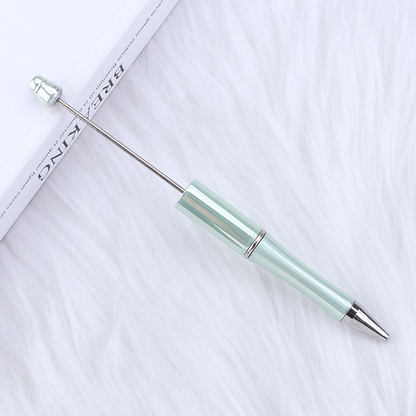 New UV electroplated bead pen multi-color spinning ballpoint pen business office gift pen cross-border hot-selling spot wholesale