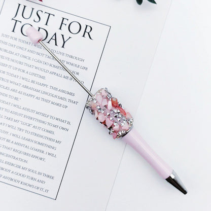 DIY beaded pen, random drilling, pure handmade patch beaded ballpoint pen, Wizard of Oz girl sequin pen spot
