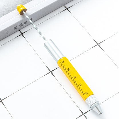 Multifunctional metal tool pen 5-in-1 painting scale screwdriver ballpoint pen DIY beading tool pen