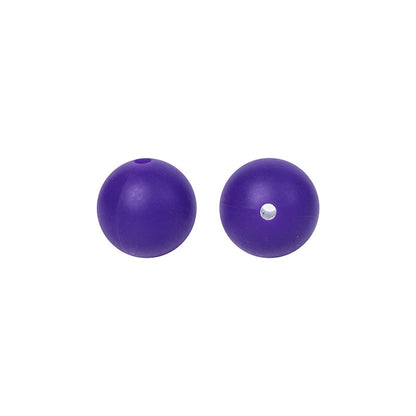 9 Mm Food Grade Silicone Beads Colored Round Loose Beads Handmade DIY Beaded Bracelet Pacifier Chain Accessories Spot Wholesale