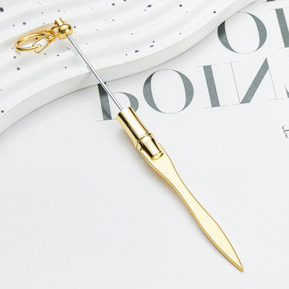 Spot DIY beaded letter opener multi-functional metal paper cutter keychain outdoor portable letter opener wholesale