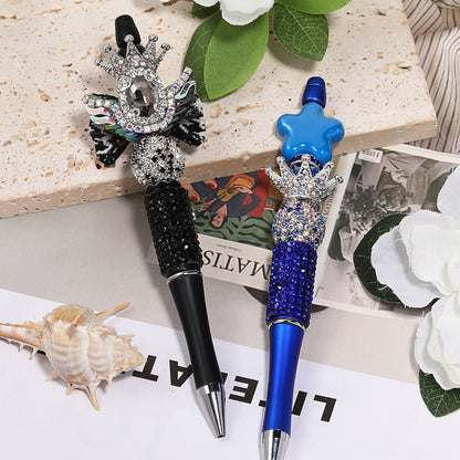 Three-dimensional Rhinestone Crown Beaded Mobile Phone Case DIY Sticker Diamond Jewelry Accessories Crown Small Pendant