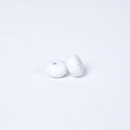 Spot 14mm Small Abacus Beads Food Grade Silicone Beads DIY Men's and Women's Jewelry Necklaces Oval Beads Wholesale
