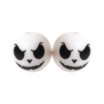 15mm Silicone Beads Water Transfer Beads DIY Jewelry Bead Pen Loose Beads Wholesale #101-150